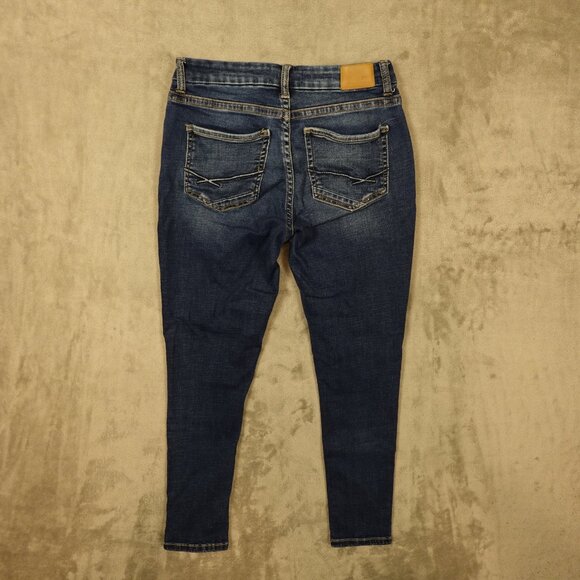 BKE Jeans Gabby Curvy Fit High Rise Ankle Skinny Jean Women’s Size 26 Blue - Picture 8 of 11